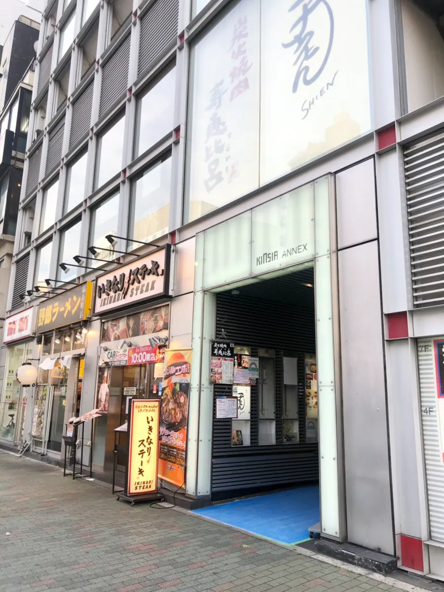 こちらのビルの4階がイデア美容皮膚科クリニック錦糸町院になります