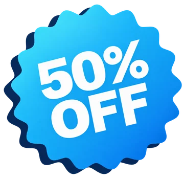 50% OFF